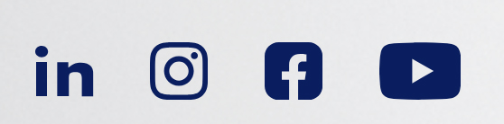 LinkedIn Instagram Facebook YouTube